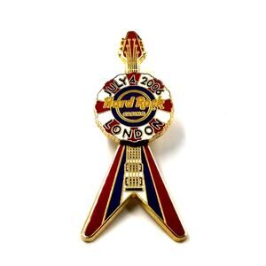Hard Rock Casino London Casino Fourth of July 4 2006 Guitar Pin Souvenir